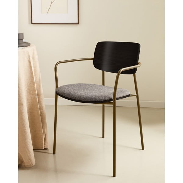 Hallikaspruun söögitool Maureen – Kave Home-image-1