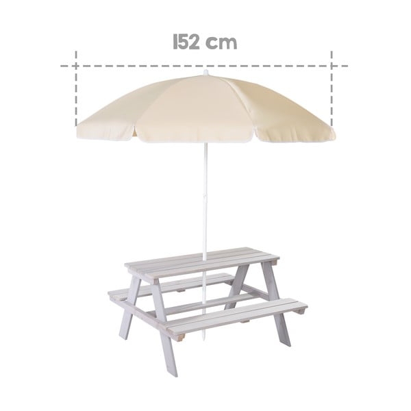 Laste aiamööbli komplekt Outdoor + - Roba-image-3