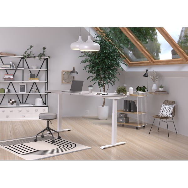 Elektriliselt reguleeritava kõrgusega töölaud 80x180 cm Jet - Germania-image-1