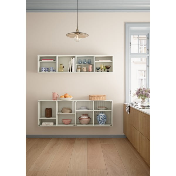 Mentoolivärvi rippuv raamaturiiul 176x61x42 cm Mistral - Hammel Furniture-image-1