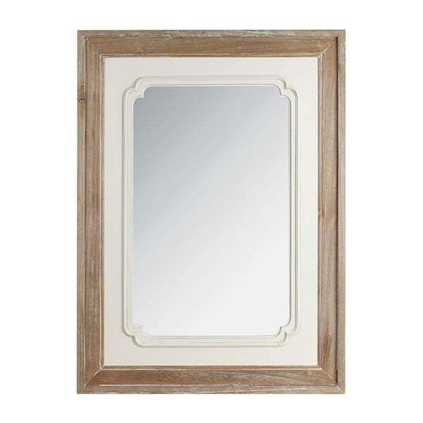 Nástěnné zrcadlo In Beige, 62x82 cm