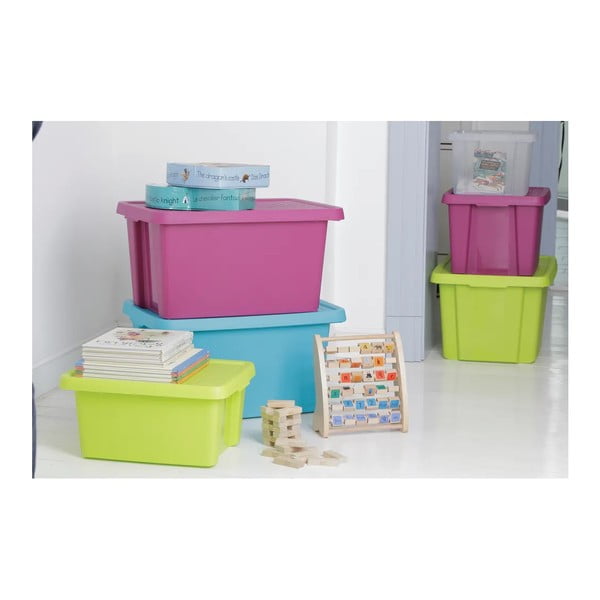 Sinine kaanega hoiukast , 45 l Essentials - Curver-image-3