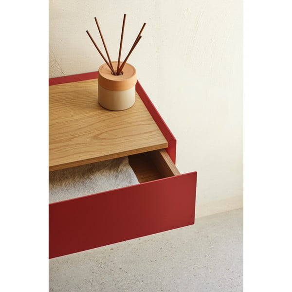 Punane rippuv tammespoonist öökapp Arista - Teulat-image-2