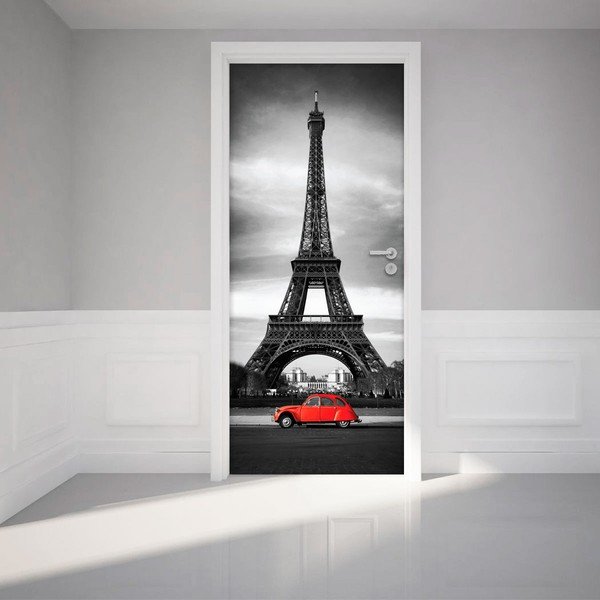 Adhezivní samolepka na dveře Ambiance Eiffel Tower-image-1