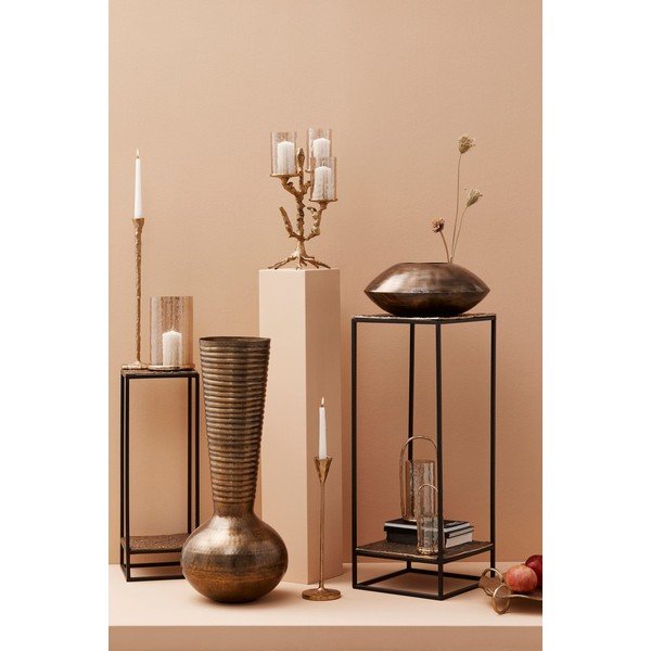 Metallist küünlajalad komplektis teeküünaldele 2 tk Sagar - Bizzotto-image-2