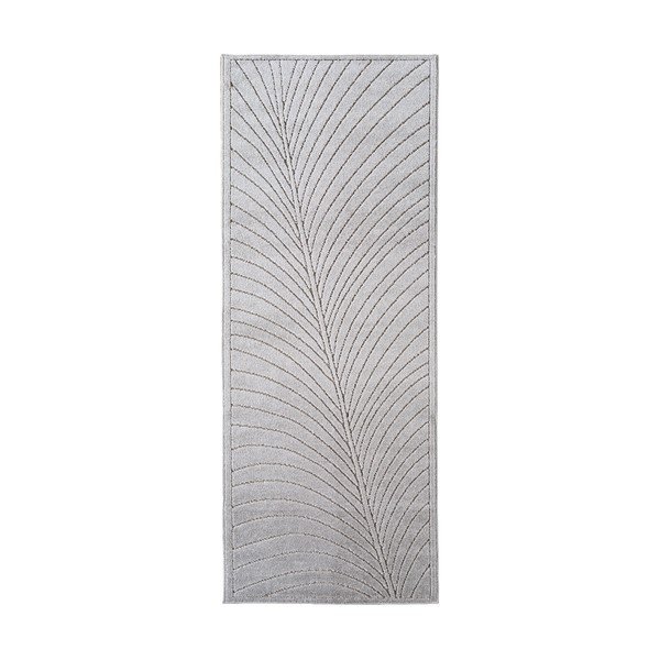 Hõbedane sise- ja välistingimustes kasutatav jooksja 80x250 cm Nova 1204 - Ayyildiz Carpets