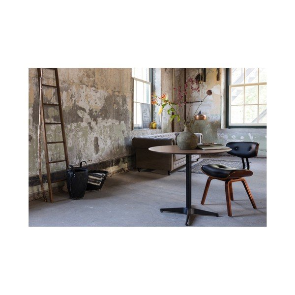 Stůl s černou ocelovou konstrukcí Dutchbone, ⌀ 75 cm-image-4