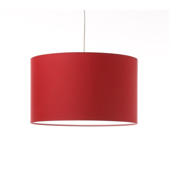 Červené stropní světlo 4room Artist, variabilní délka, Ø 42 cm