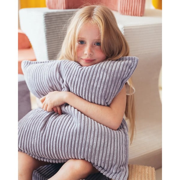 Sinine velvetist laste diivanipadi Block - Wigiwama-image-2