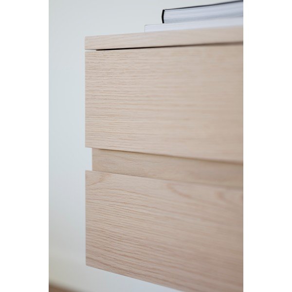 Madal tammedekooriga kummut 160x75 cm Moresby – Rowico-image-1