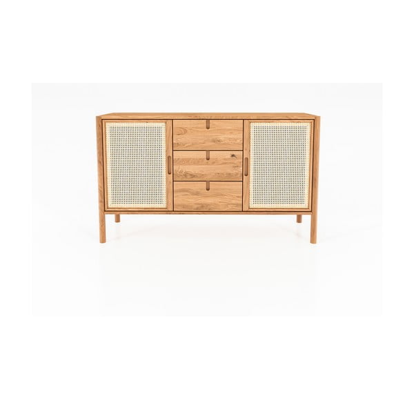 Madal kapp tammepuust 142x84 cm Pola - The Beds-image-2