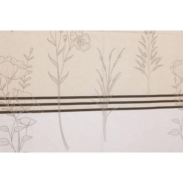 Beež puuvillane voodipesu üheinimesevoodile 140x200 cm Pine - Mijolnir-image-3