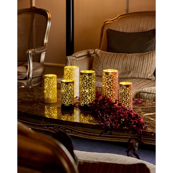 Bordoopunane kerge kaunistus ø 7 cm Frida - Sirius-image-1