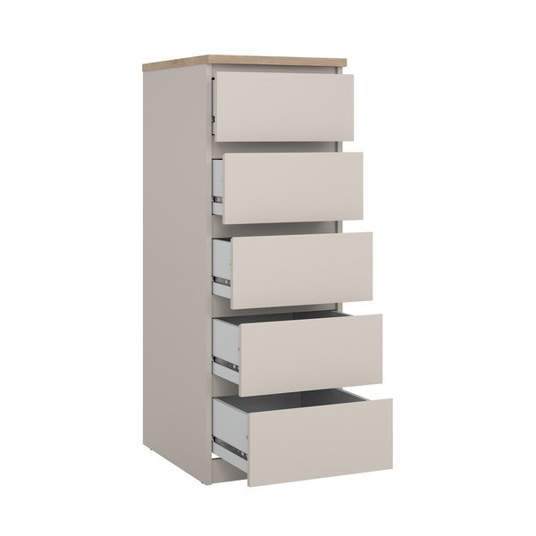 Kreemikas kummut 40x111x50 cm Naia - Tvilum-image-3