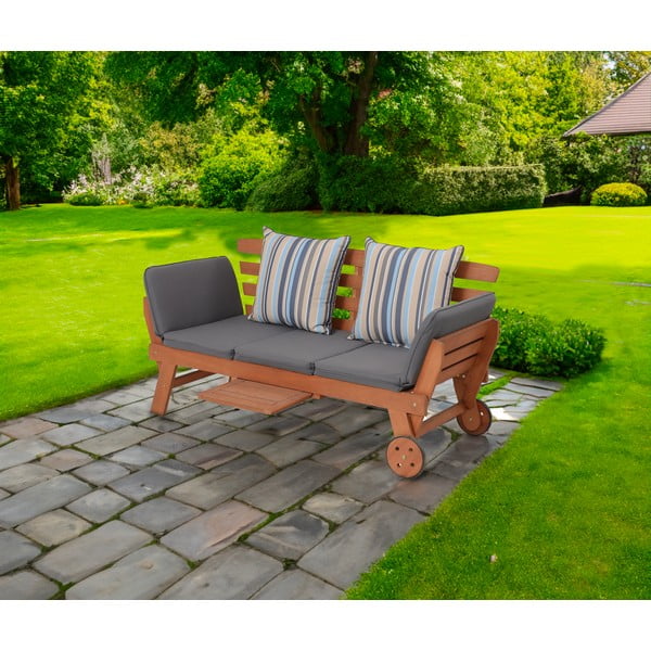 Pruun puidust aiapink Rincon - Garden Pleasure-image-1