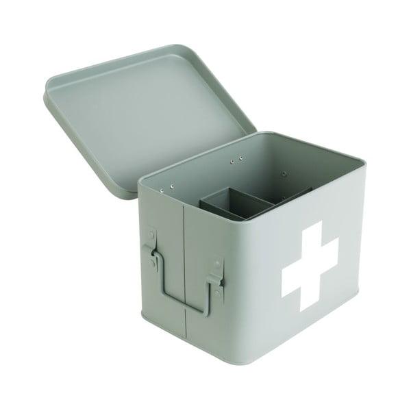 Mintsroheline metallist ravimikapp Meditsiin, laius 21,5 cm - PT LIVING-image-3