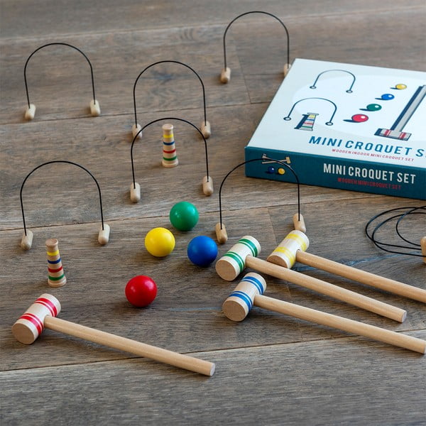 Lauakrokett Mini Croquet Set – Rex London-image-1