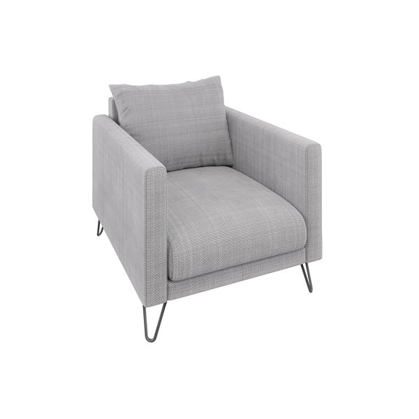 Helehall šenillist tugitool Freya - Ropez