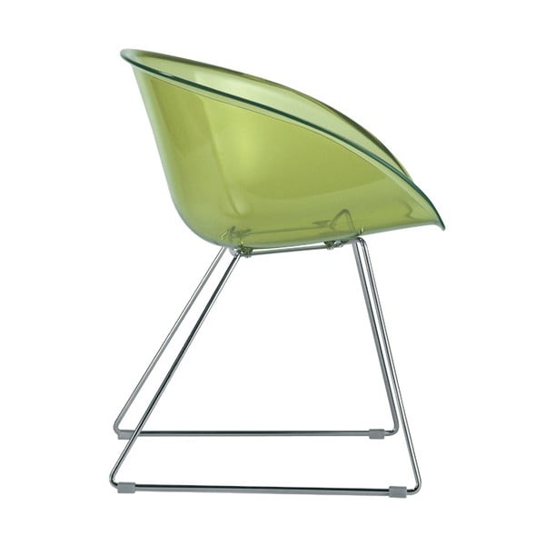 Zelená židle Pedrali Gliss 921