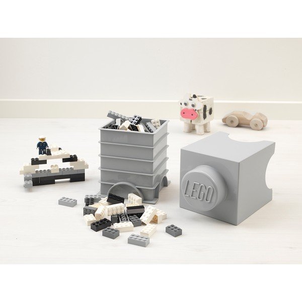 Cuboid laste hall hoiukast - LEGO®-image-1