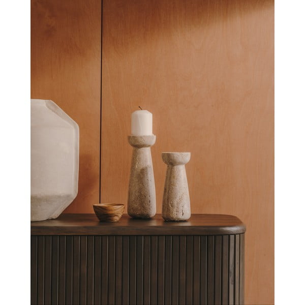 Kivist teeküünla küünlajalg Magan - Kave Home-image-1