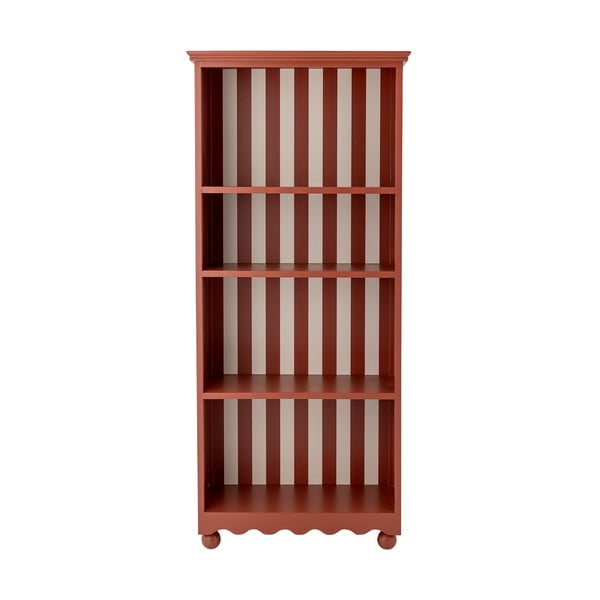 Punane raamaturiiul 66x151,5x32 cm Sasha - Bloomingville