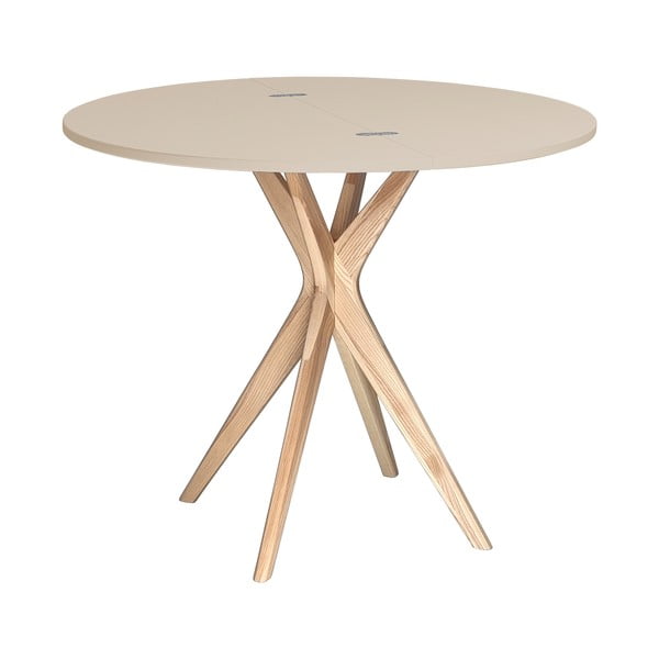 Ümmargune kokkupandav söögilaud 45x90 cm Jubi - Ragaba-image-2