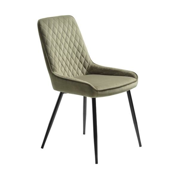 Roheline sametist söögitool Milton - Unique Furniture