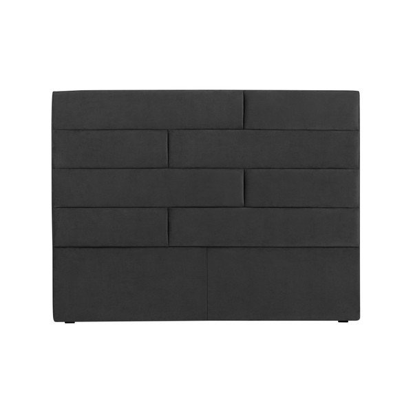Tmavě šedé čelo postele Cosmopolitan Design New York, šířka 200 cm-image-2