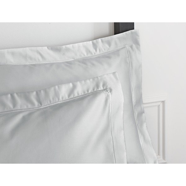 Oxford luksuslik hall puuvillasatiinist padjapüürileht, 50 x 75 cm Cotton Sateen - Bianca-image-1