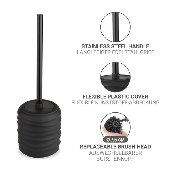 Must keraamiline tualetthari Illana - Wenko-image-2