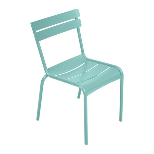 Modrá zahradní židle Fermob Luxembourg