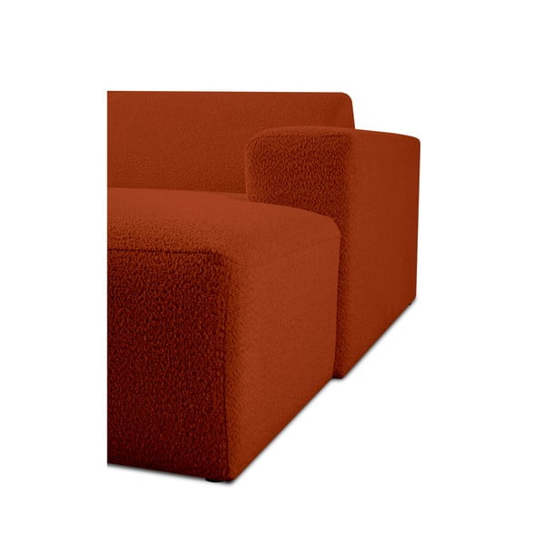 Tellisevärvi bukleekangast diivanimoodul (parem nurk) Roxy - Scandic-image-4