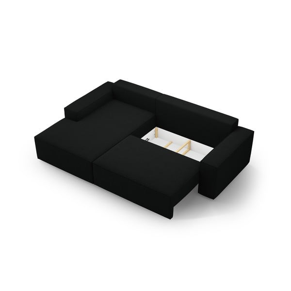 Must bukleekangast nurgadiivanvoodi (vasak nurk) Jodie - Micadoni Home-image-4