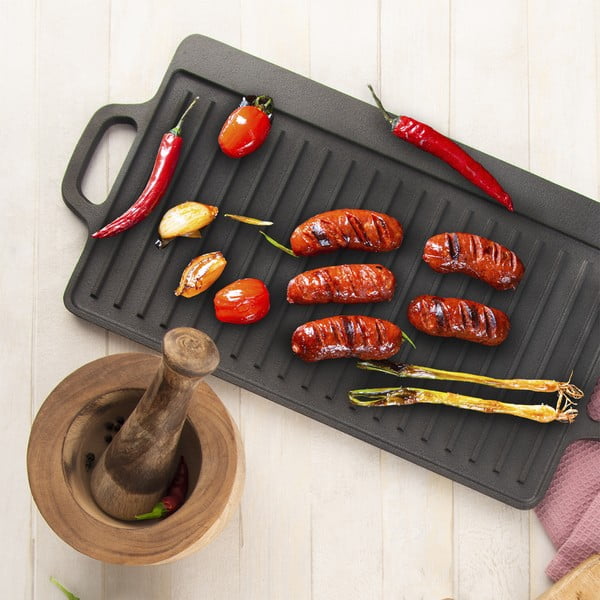 Malmist grillplaat 23x45,5 cm LITINA - Orion-image-1