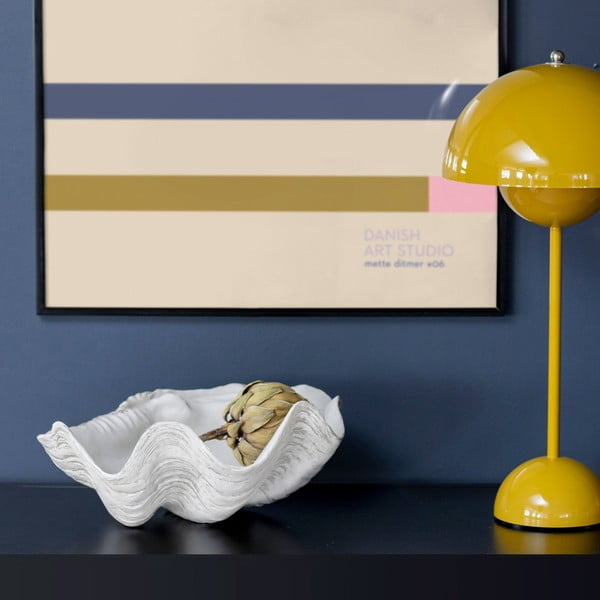 Dekoratiivne polüresiinist kauss 33x27 cm Shell - Mette Ditmer Denmark-image-1