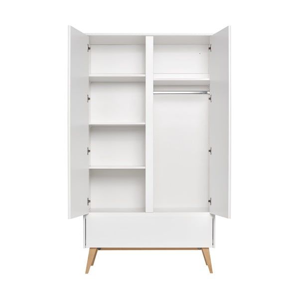 Valge laste riidekapp , 100 x 200 cm Swing - Pinio-image-3