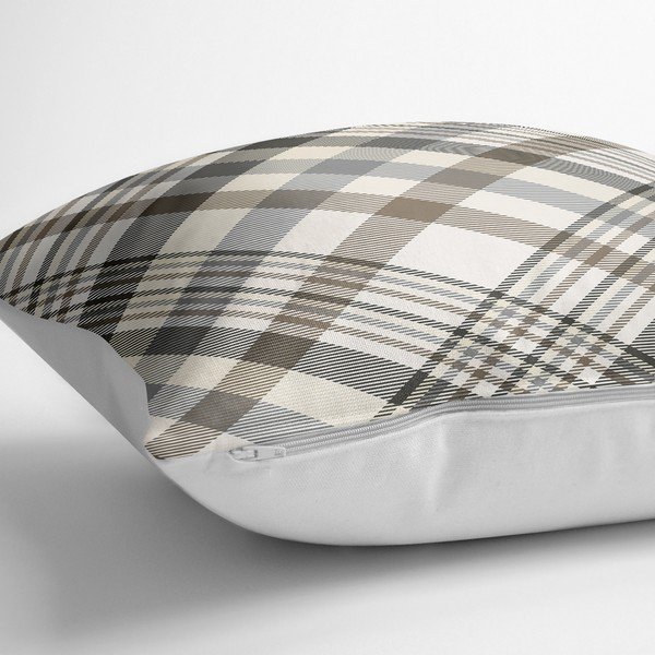Padjaümbris puuvillase seguga ruuduline, 70 x 70 cm - Minimalist Cushion Covers-image-1