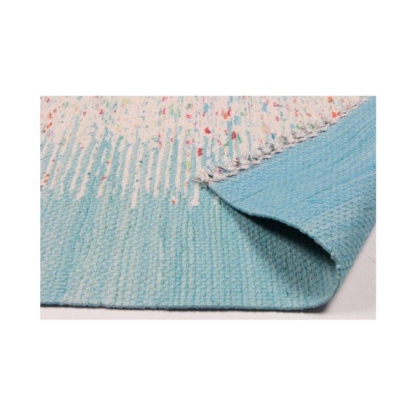 Modrý koberec Eco Rugs Akvile, 80 x 150 cm-image-2