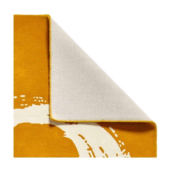 Sinepikollane villane vaip Ring, 120 x 170 cm Elements - Think Rugs-image-4
