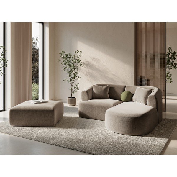 Helepruun sametist jalapink Campi - Cosmopolitan Design-image-1