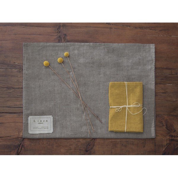 4 linasest salvrätikust koosnev komplekt Beež, 43 x 43 cm - Really Nice Things-image-2