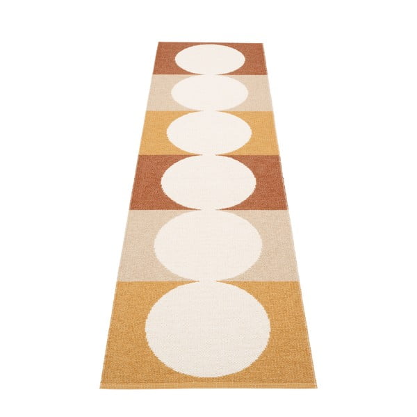 Ookerkollane-kreem sise/välisvaip 70x280 cm Otto Harvest – Pappelina-image-2