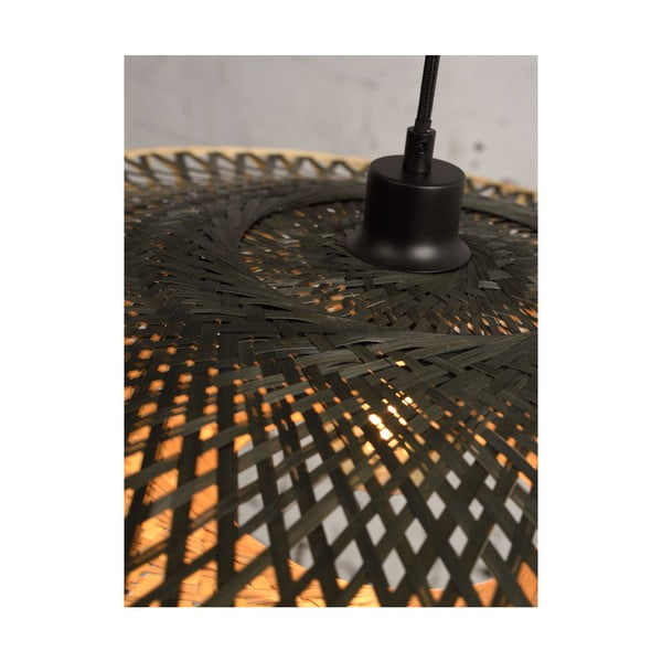 Bambusest riputatav valgusti , ⌀ 60 cm Kalimantan - Good&Mojo-image-4