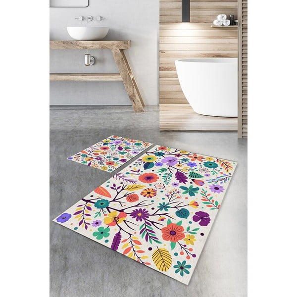 Vannitoamatid 2 tk komplektis 60x100 cm - Mila Home-image-1