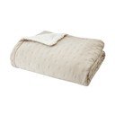 Kreem voodipesu kaheinimesevoodile lambavillaga 220x230 cm Cosy Nori - Catherine Lansfield