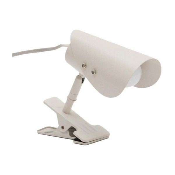 Helehall metallist laualamp klambriga (kõrgus 16 cm) Jula - Kave Home