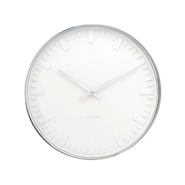 Hodiny Present Time Mr. White Steel-image-1
