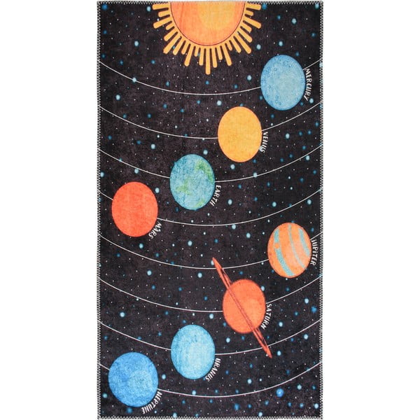 Pestav laste mänguvaip 80x120 cm Solar System - Vitaus