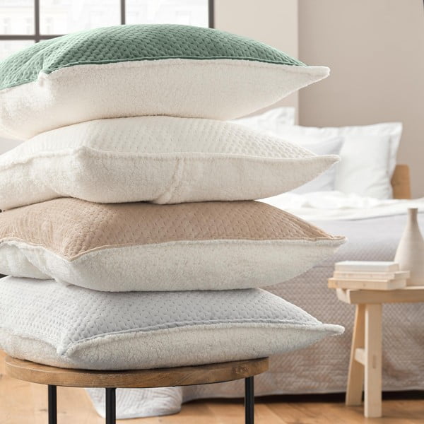 Roheline voodikatte ja padjapüüri komplekt 220x240 cm Mylene - douceur d'intérieur-image-2